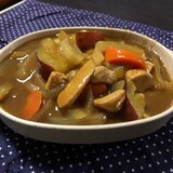 さつまいもを美味しく！チキンカレー